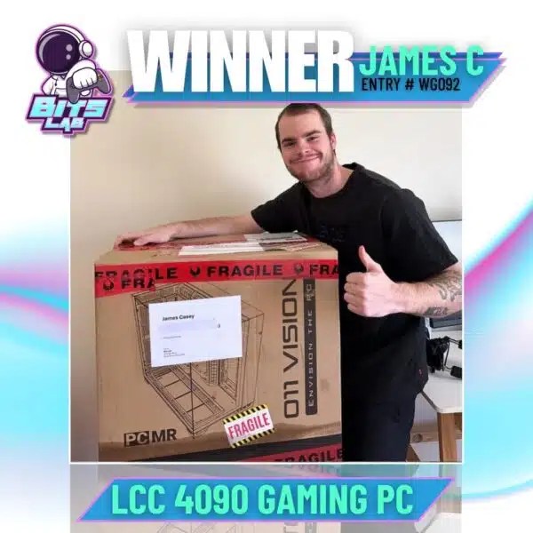 winner james