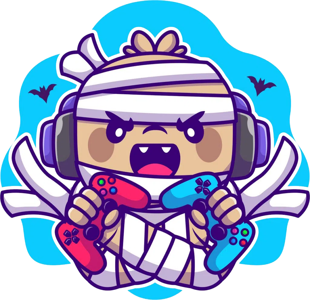 cute-mummy-gaming-cartoon-illustration-halloween-gaming-icon-concept_138676-1889